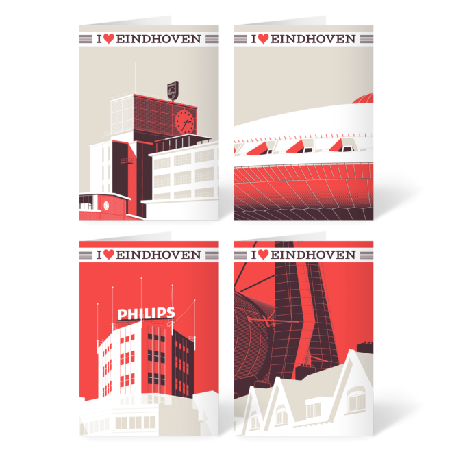 I love Eindhoven kaarten van Eindelyk